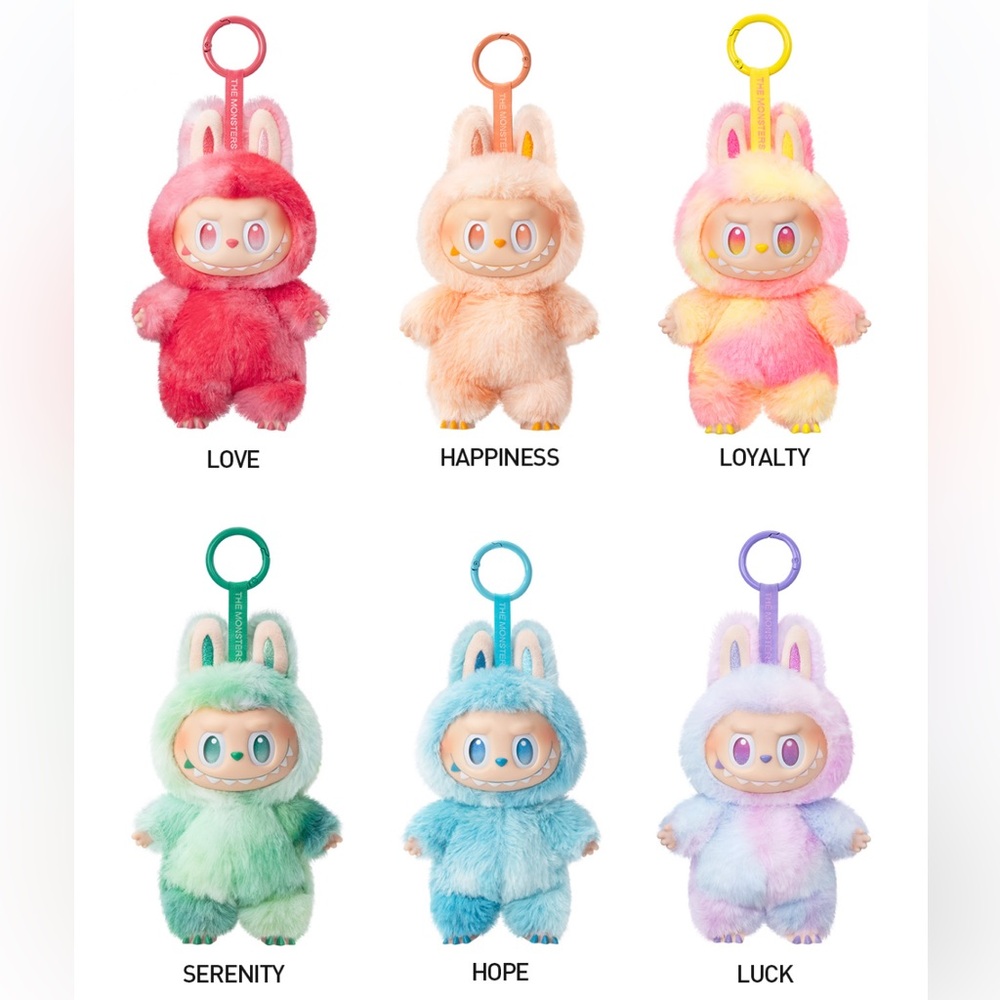 Pop Mart Labubu Big Into Energy Series - Vinyl Face Pendant Blind Box
